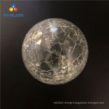Garden Lights Decoration Clear Crackle Glass Lamp Shade Grass Sphere Ball Globe Lampshade